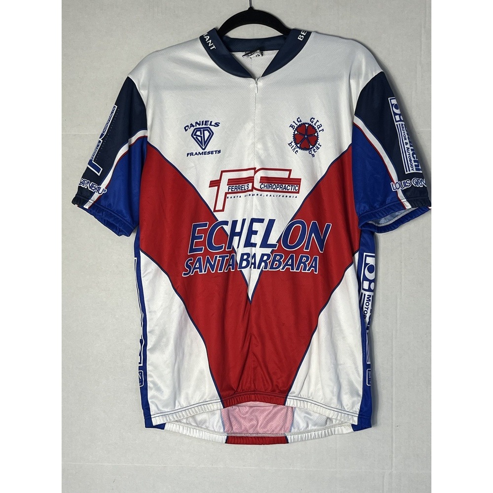 Louis Garneau Echelon Santa Barbara Cycling Shirt See Pics For Measures/flaws